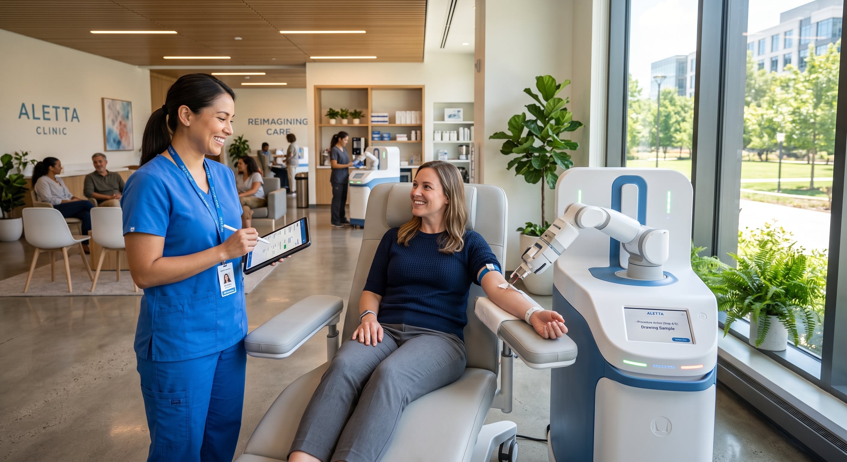 A Robot Taking Your Blood? Meet the FDA-Authorized Aletta